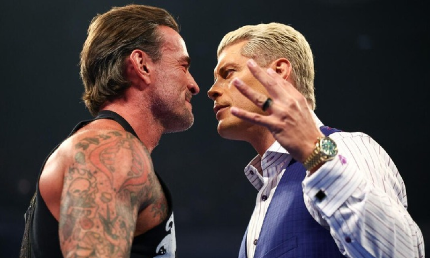 CM Punk and Cody Rhodes